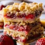 Lemon Strawberry Crumb Bars 4 Lemon Strawberry Crumb Bars