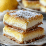 Lemony Cream Cheese Dessert Bars
