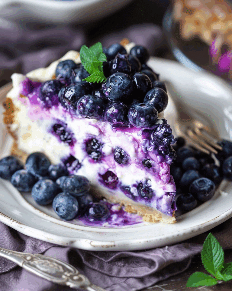 Nova Scotia Blueberry Cream Cake
