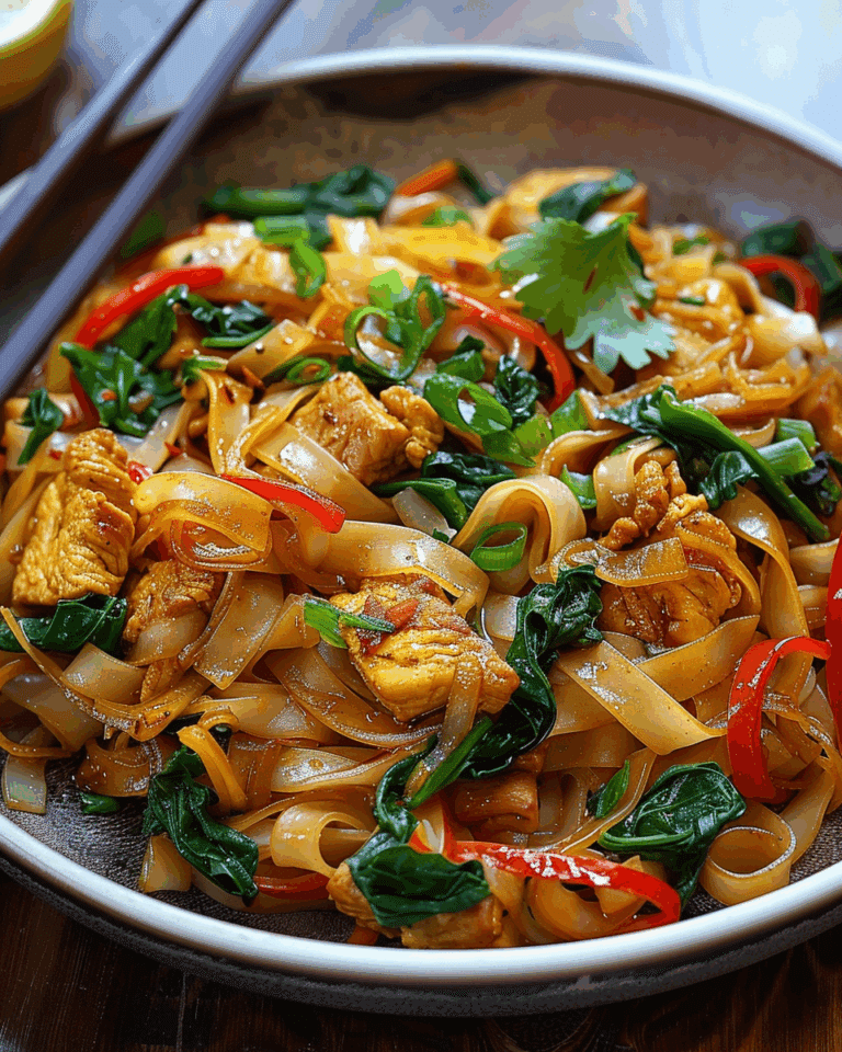Pad Kee Mao (Thai Drunken Noodles)