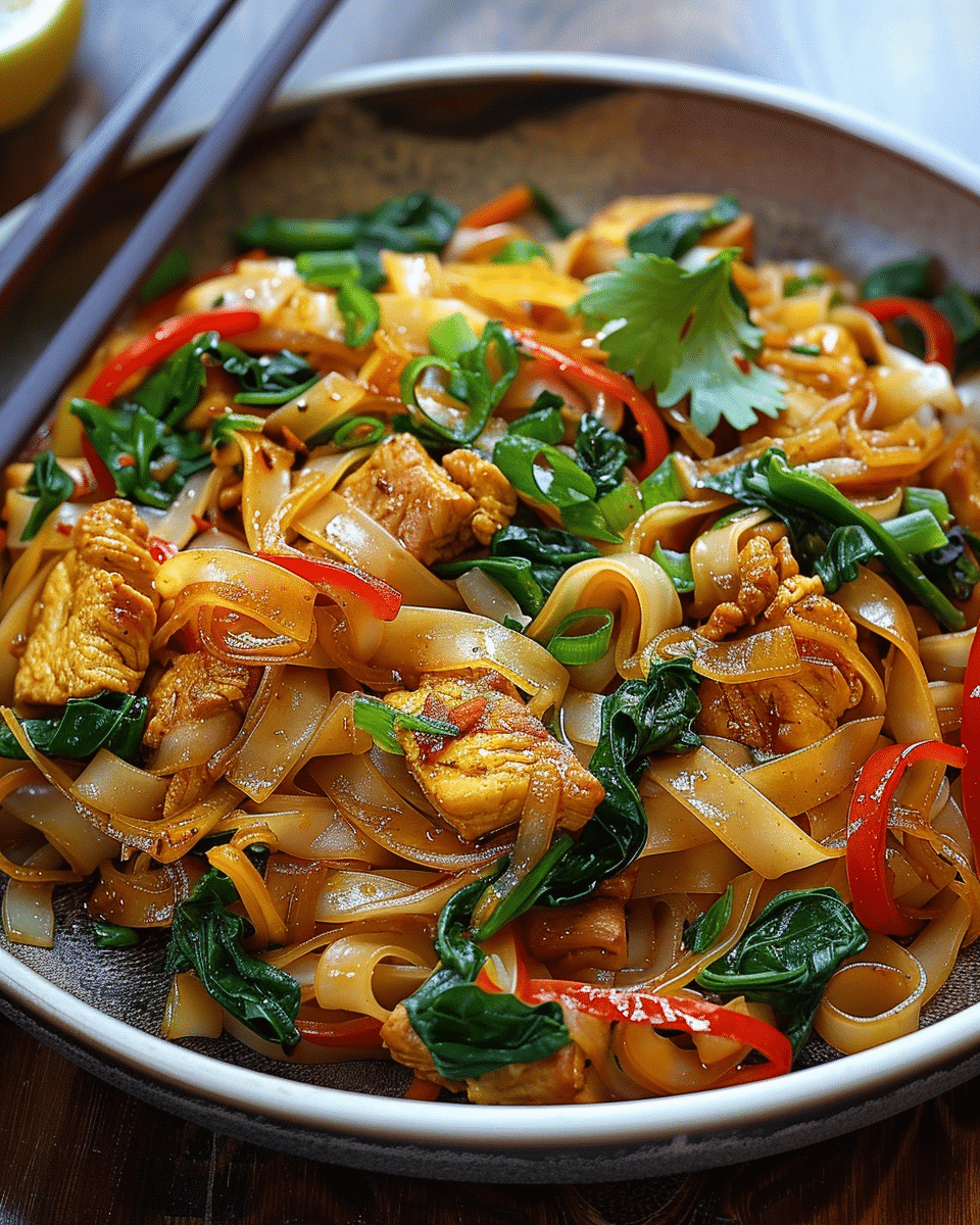 Pad Kee Mao (Thai Drunken Noodles)