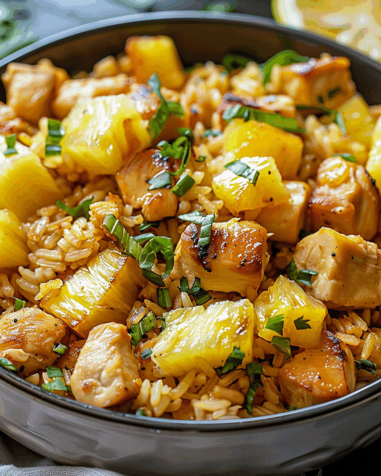 Pineapple Chicken and Rice