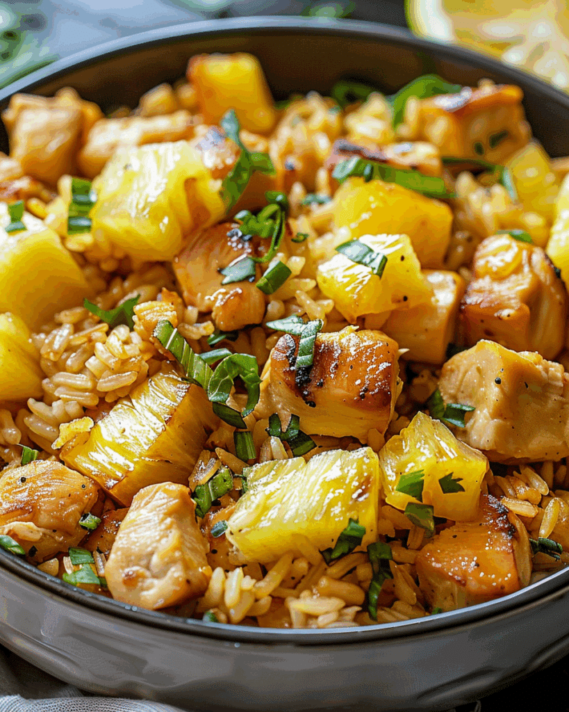 Pineapple Chicken and Rice