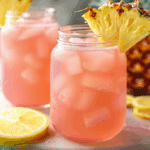 Pineapple Pink Lemonade Soda