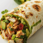 Quick & Easy Chicken Avocado Wrap