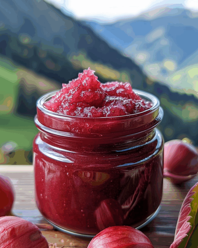 Rhubarb Butter Recipe