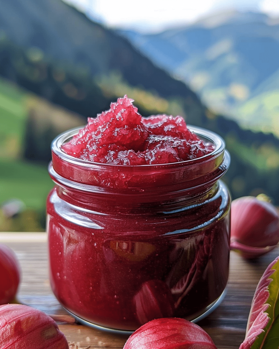 Rhubarb Butter Recipe