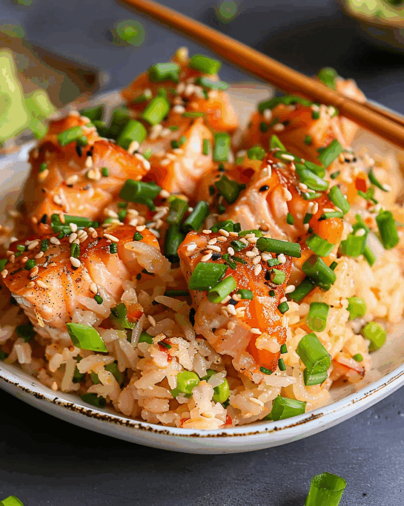 Salmon Crispy Rice