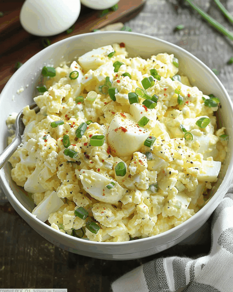 Simple Cottage Cheese Egg Salad