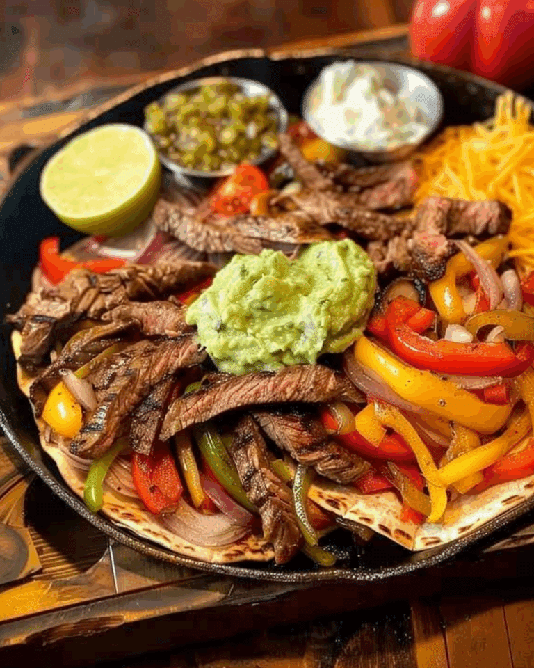 Sizzling Steak Fajitas