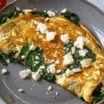 Spinach and Feta Omelet