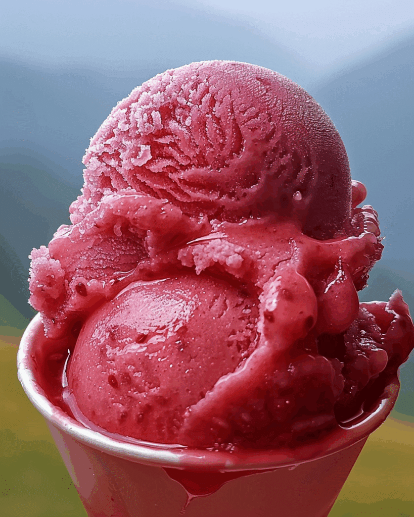 Strawberry Sorbet