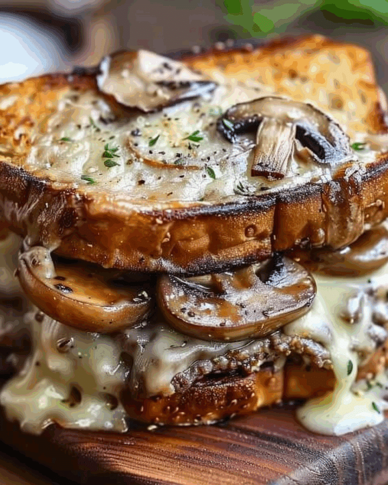 Swiss Mushroom Melt Delight