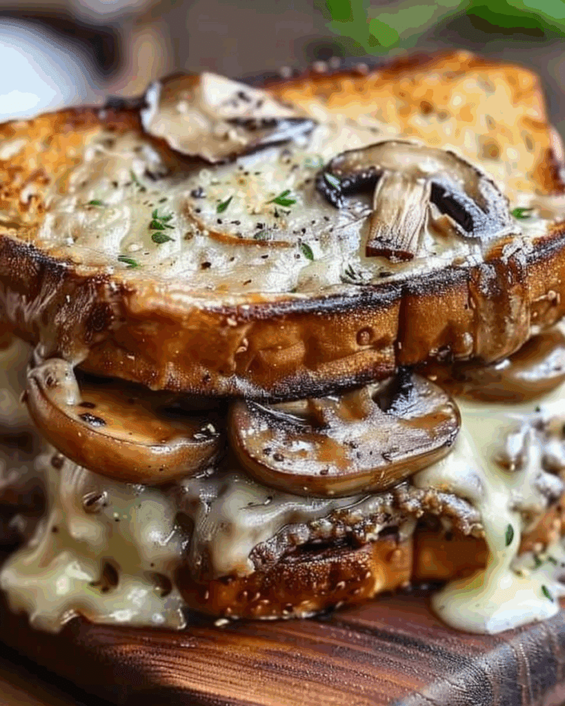 Swiss Mushroom Melt Delight