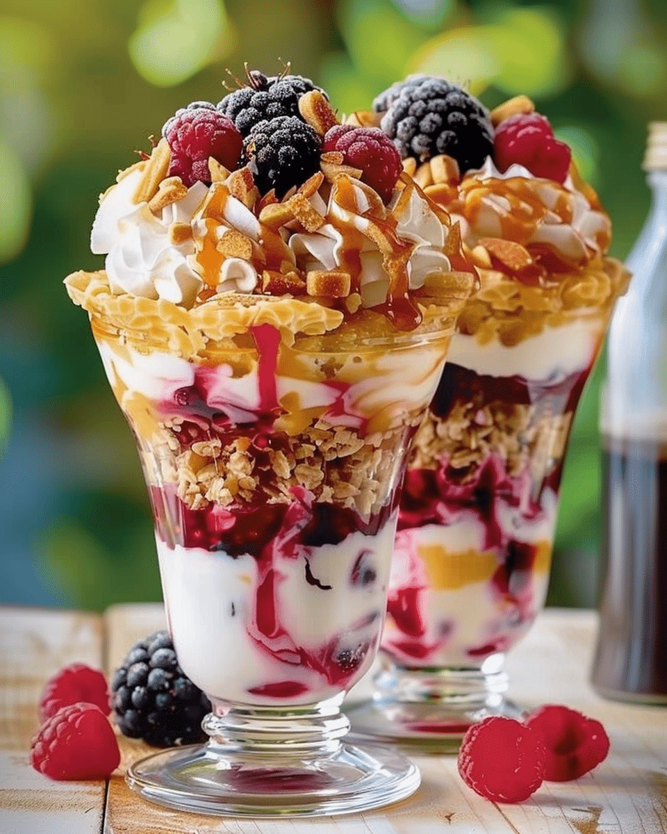 Tropical Berry Sundae Parfait
