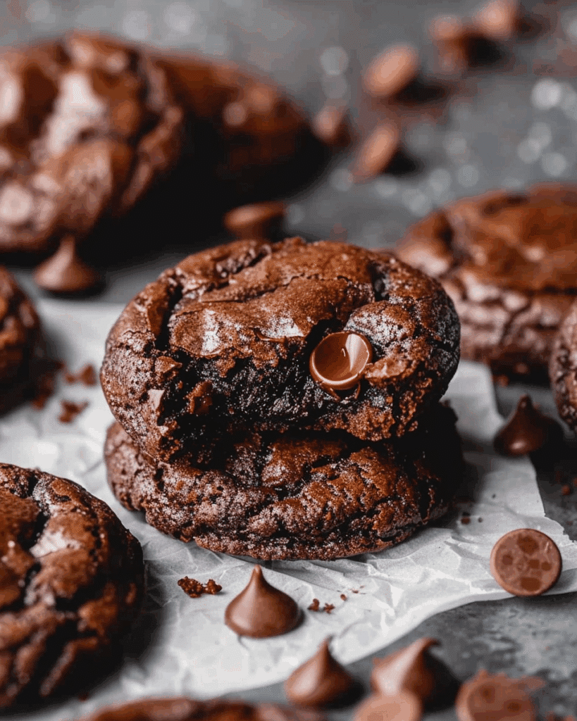 Fudgy Chewy Brookies (Brownie Cookies)