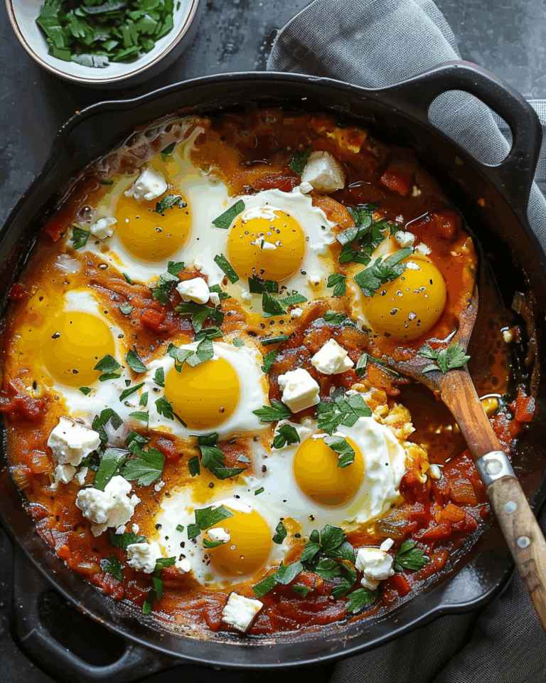 The BEST Shakshuka with Feta