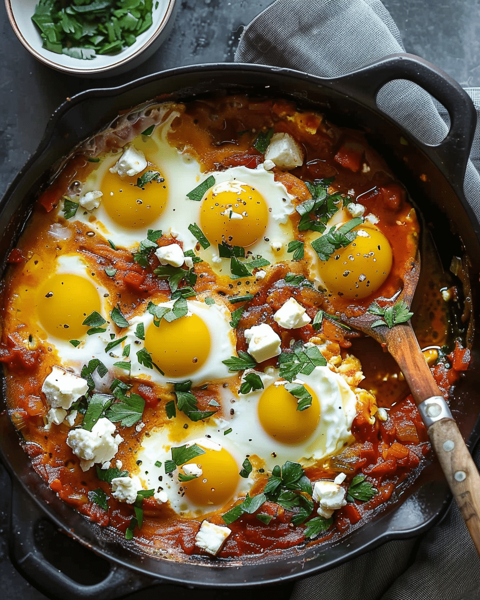 The BEST Shakshuka with Feta