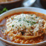 The Best Lasagna Soup