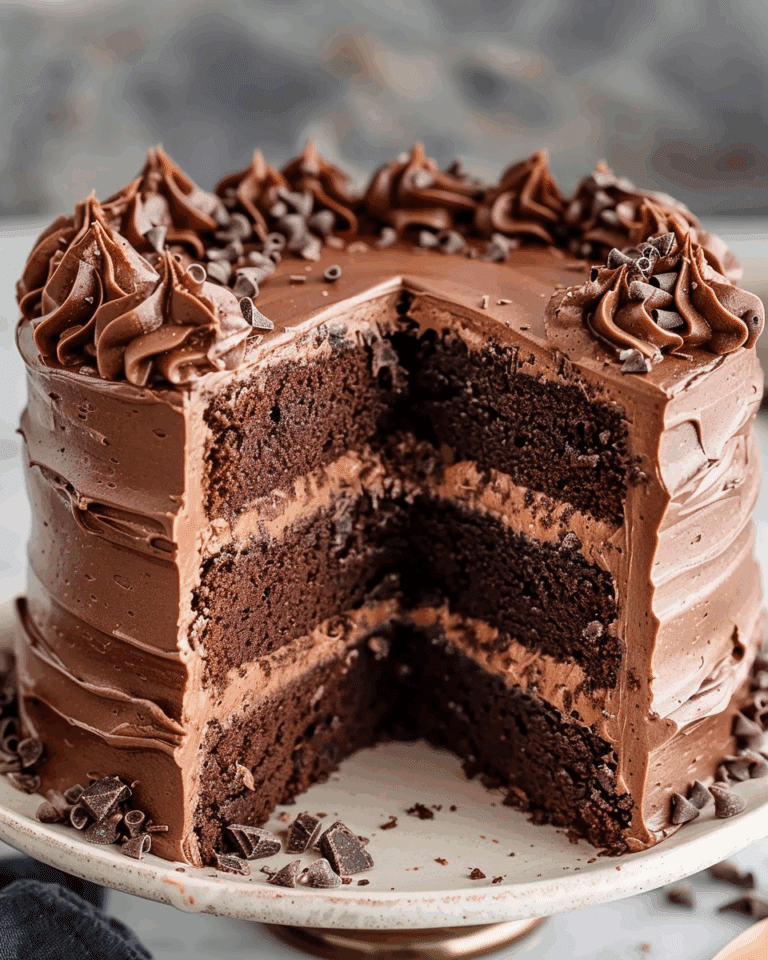 Ultimate Summer Chocolate Overload Layer Cake