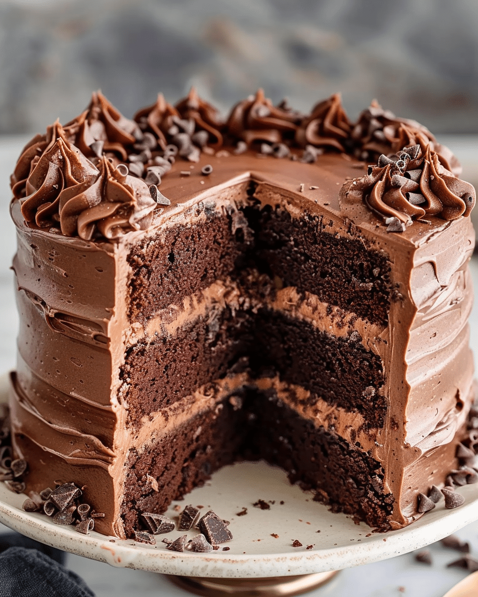 Ultimate Summer Chocolate Overload Layer Cake
