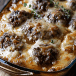 Amish Hamburger Steak Bake