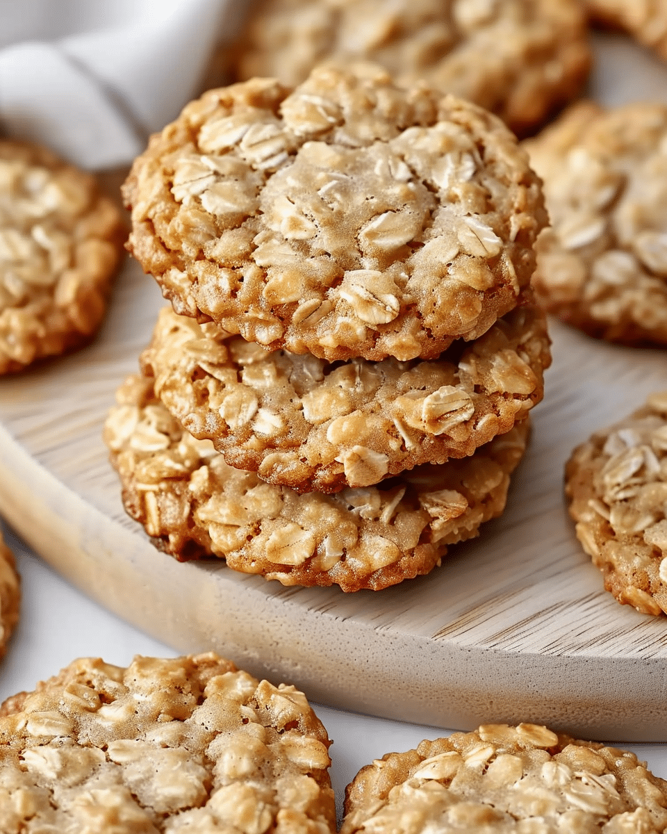 Delicious Honey Oatmeal Cookies