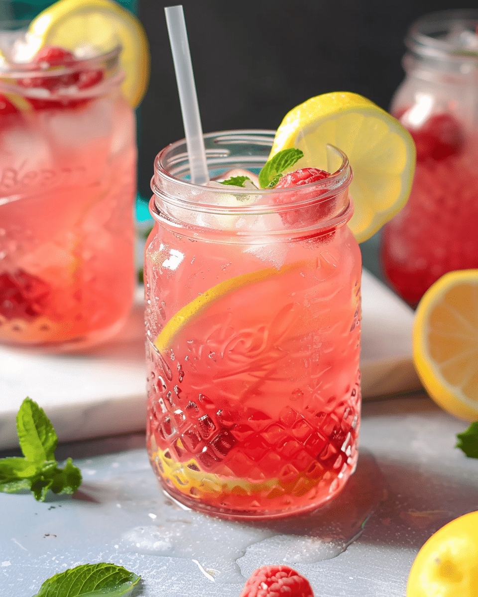 Refreshing Raspberry Lemonade