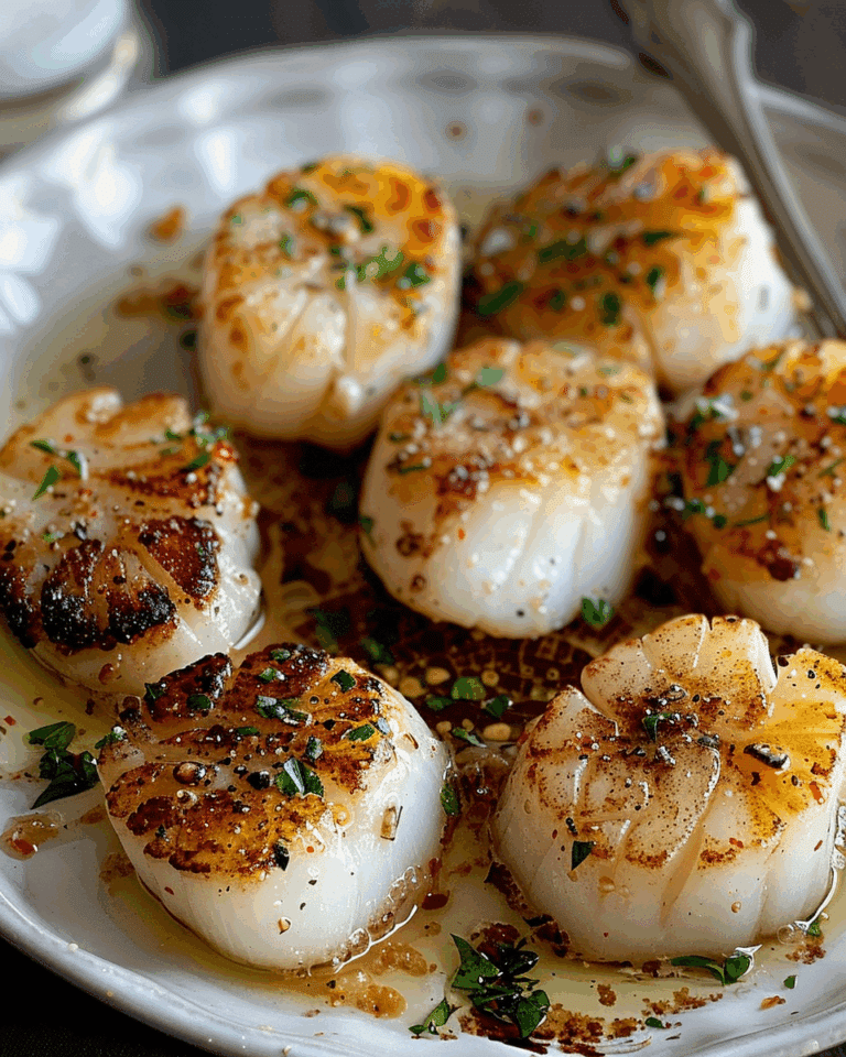 Baked Scallops