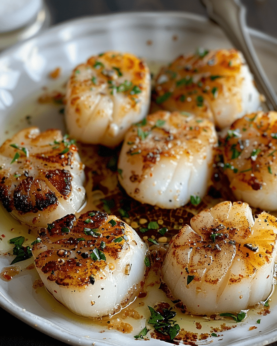 Baked Scallops