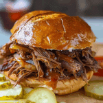 Pulled Beef Sandwich