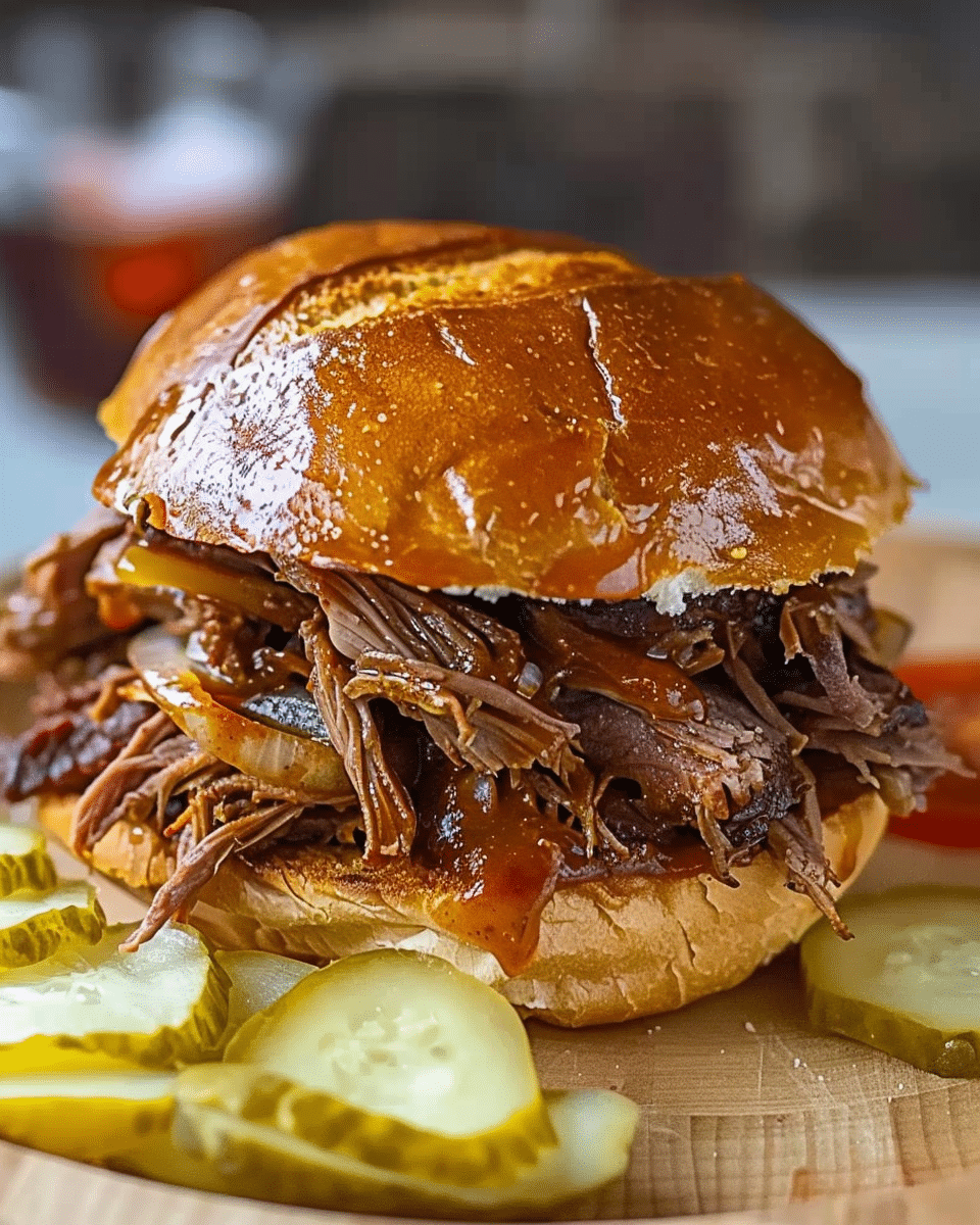 Pulled Beef Sandwich