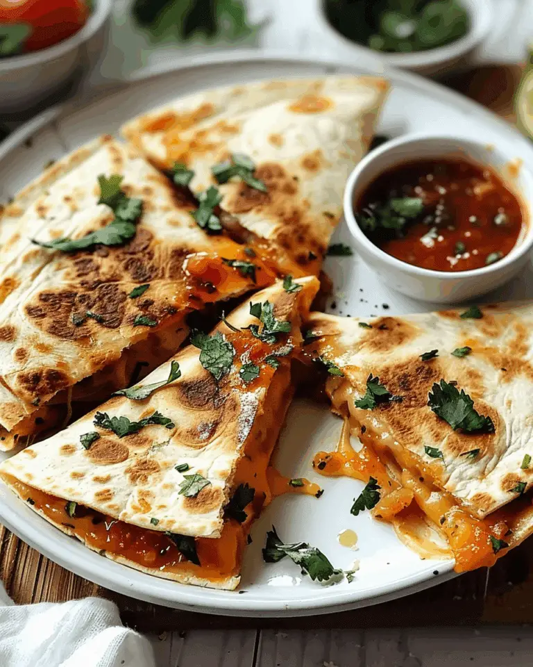 Mediterranean Quesadillas