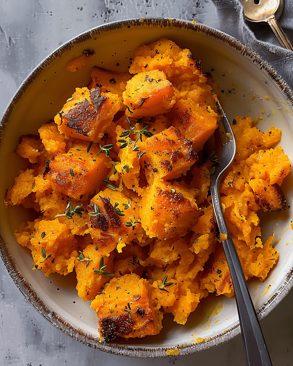 Smashed Carrots
