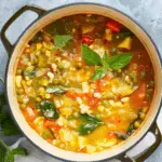 Shrimp Saganaki Soup