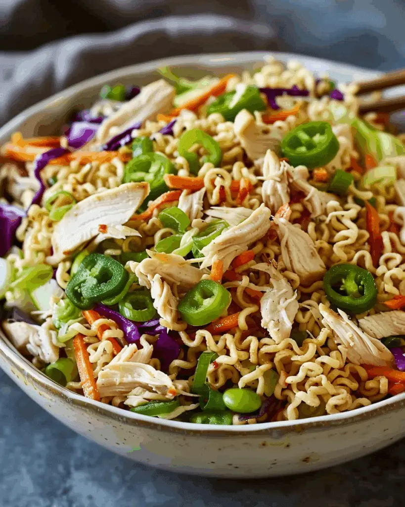 Ramen Chinese Chicken Salad