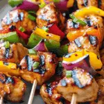 Hawaiian Chicken Kabobs