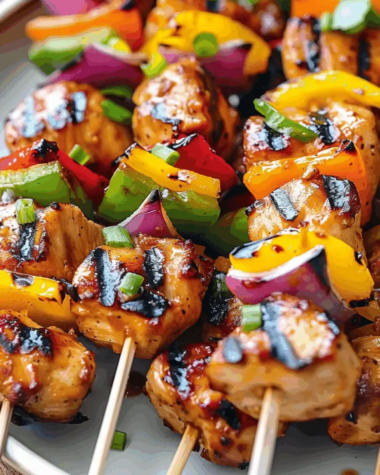 Hawaiian Chicken Kabobs
