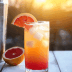 Malibu Sunset Cocktail