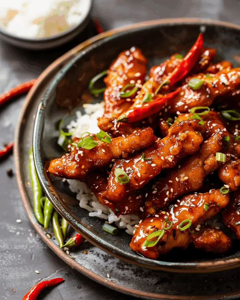 Easy Crispy Honey Chilli Chicken