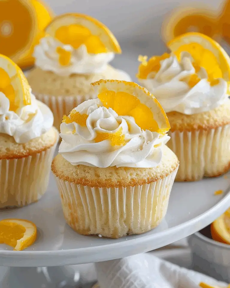 Mimosa Cupcakes