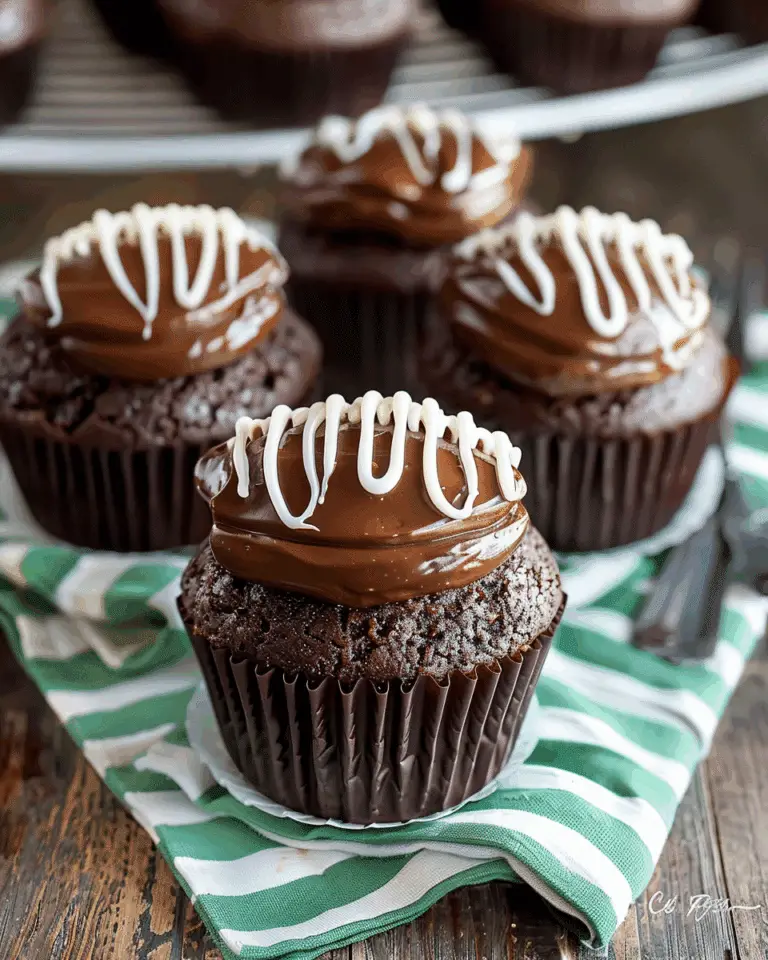 Homemade Football Cupcakes