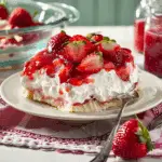 Strawberry Angel Food Dessert