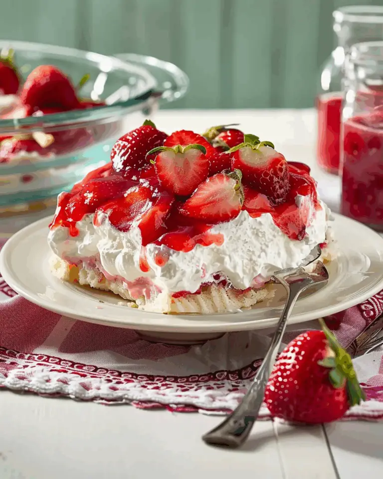 Strawberry Angel Food Dessert