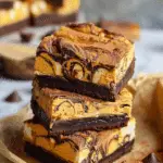 Pumpkin Cheesecake Brownies