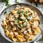 Easy One Pan Chicken Stroganoff