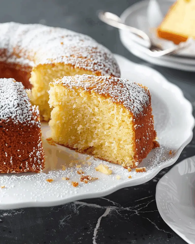 Kentucky Butter Cake from Scratch