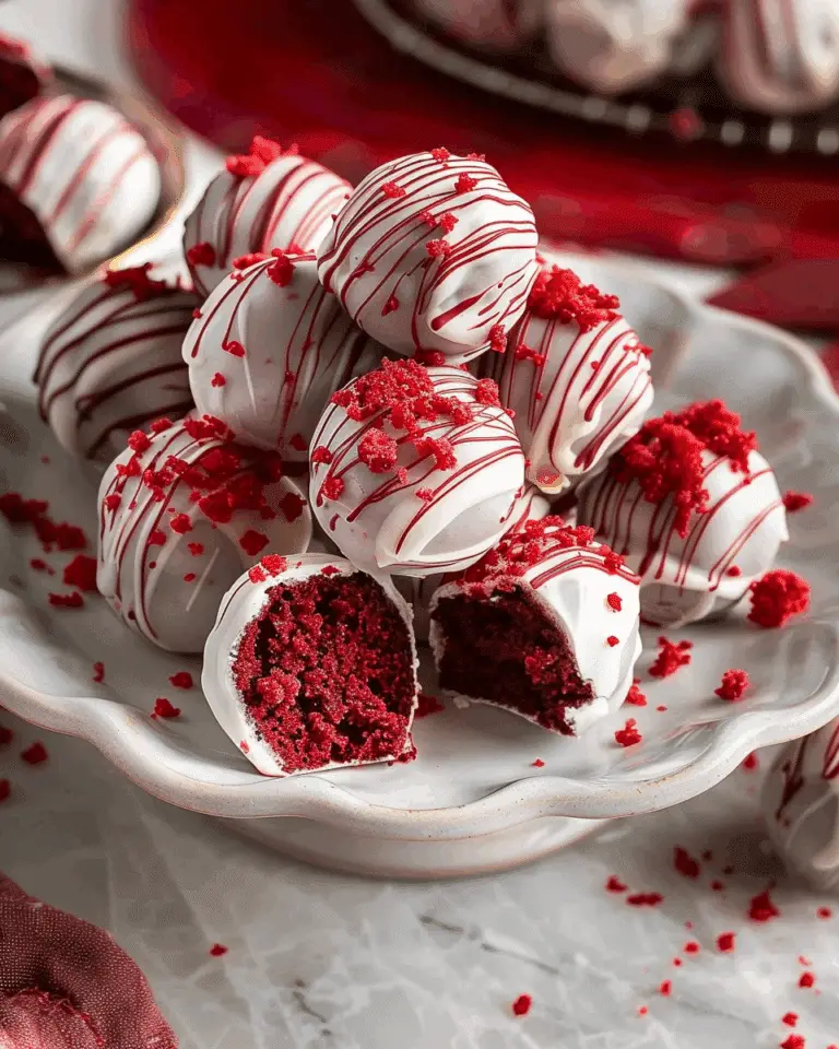 Red Velvet Cake Balls