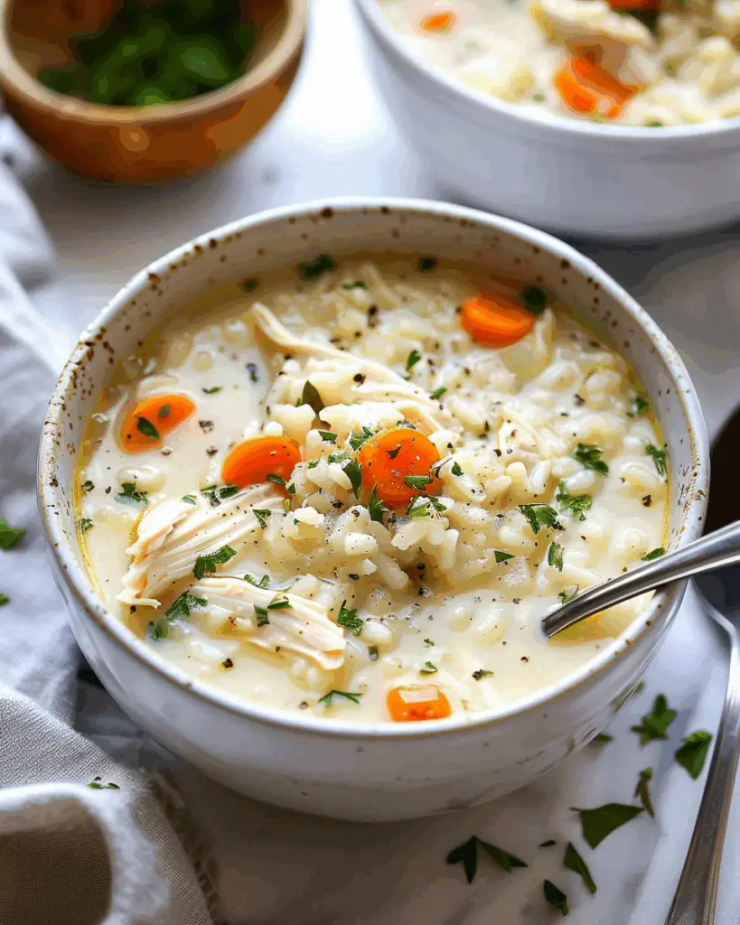 The Best Easy Chicken and Rice Soup
