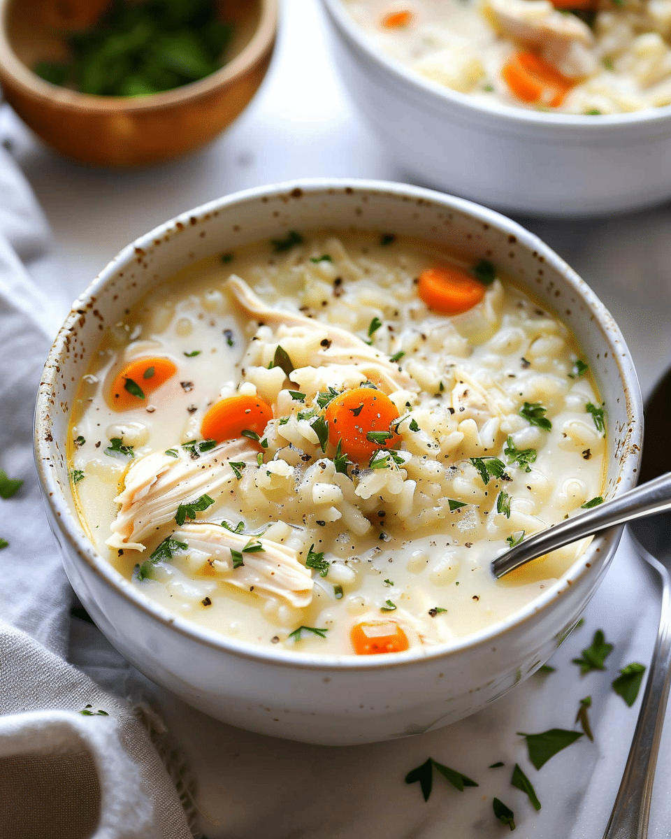 The Best Easy Chicken and Rice Soup